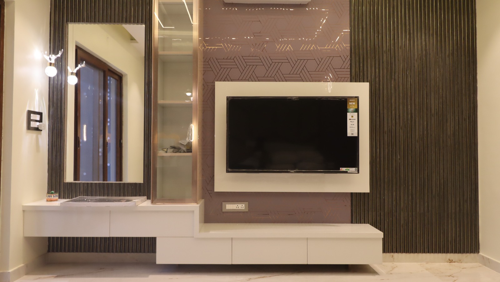 Luxury interior design project by Brick To Build in Bangalore