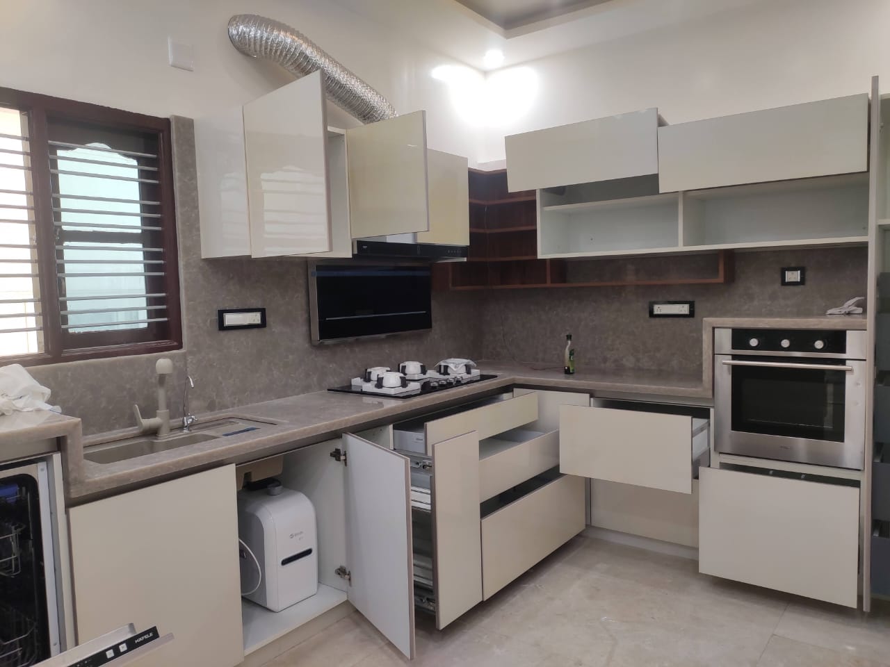 Luxury interior design project by Brick To Build in Bangalore