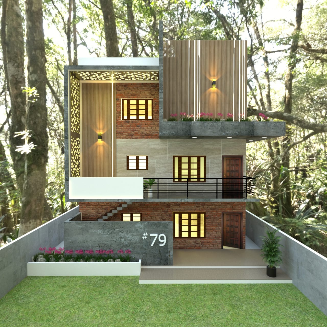 Luxury interior design project by Brick To Build in Bangalore